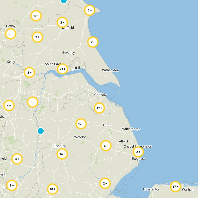North East Lincolnshire Static Map