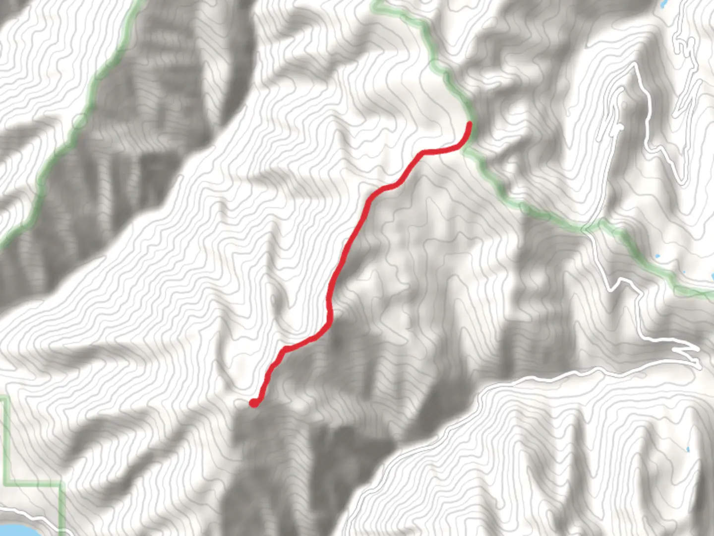 An image depicting the trail Cougar Peak Trail and its surrounding area.