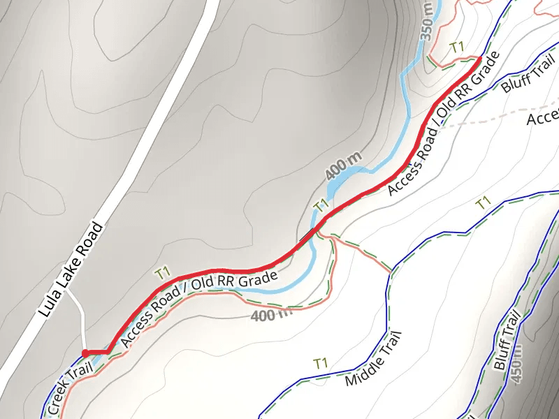 Access Road - Old RR Grade