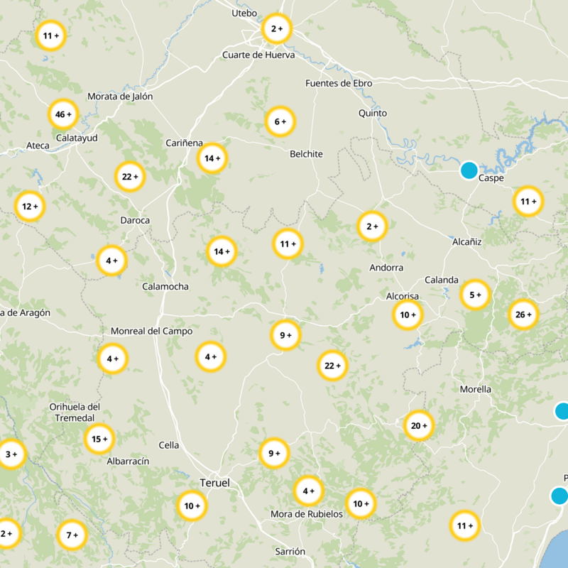 La Hoz De La Vieja Static Map