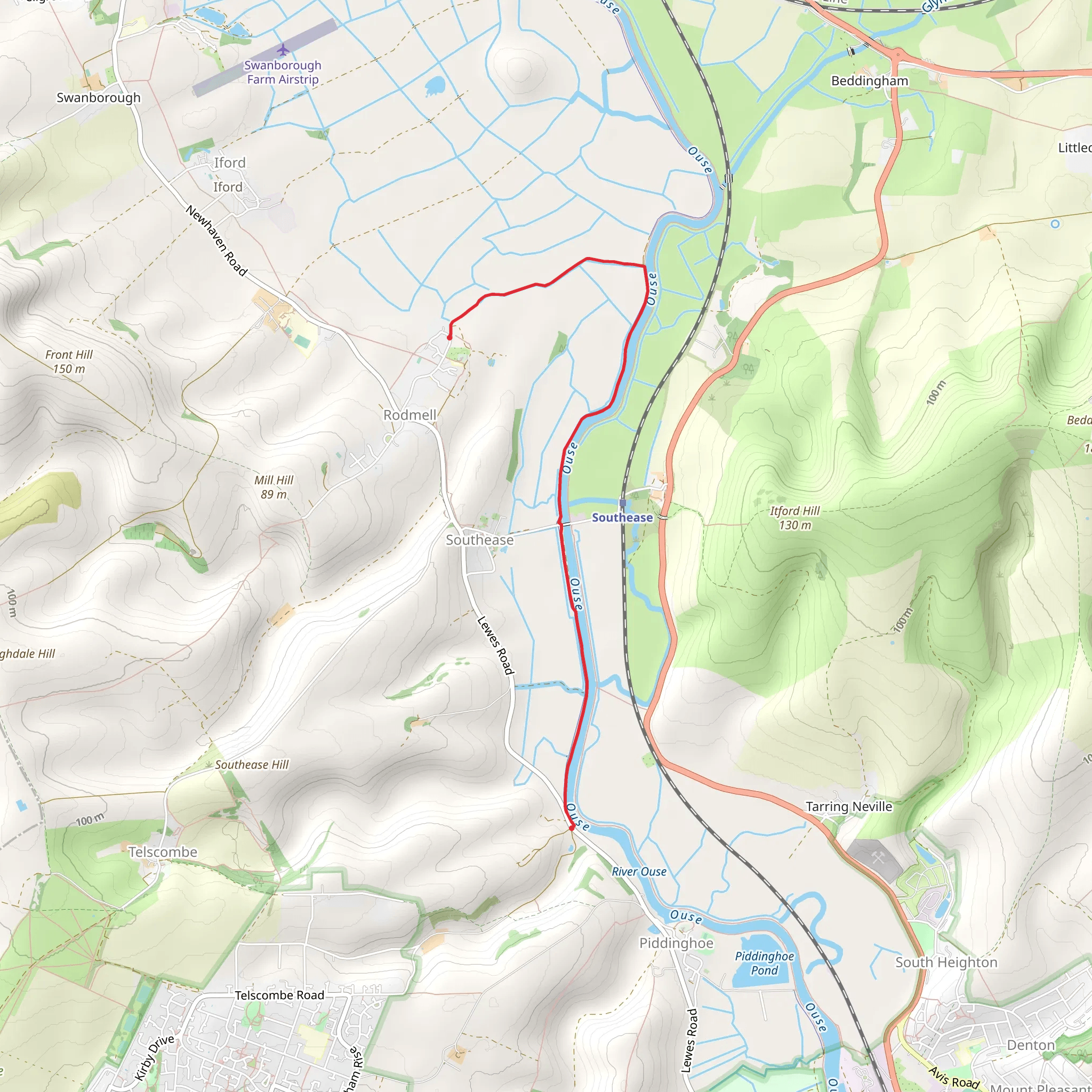 Monk House mobile static map