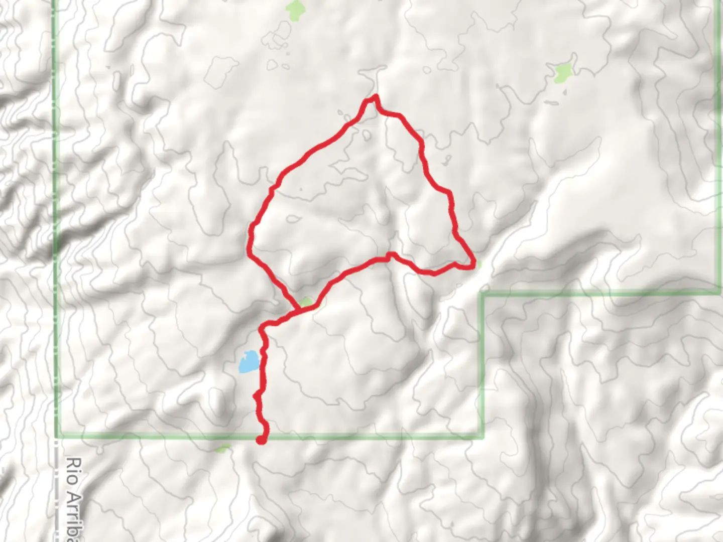 An image depicting the trail San Gregorio Reservoir via Palomas Trail and its surrounding area.