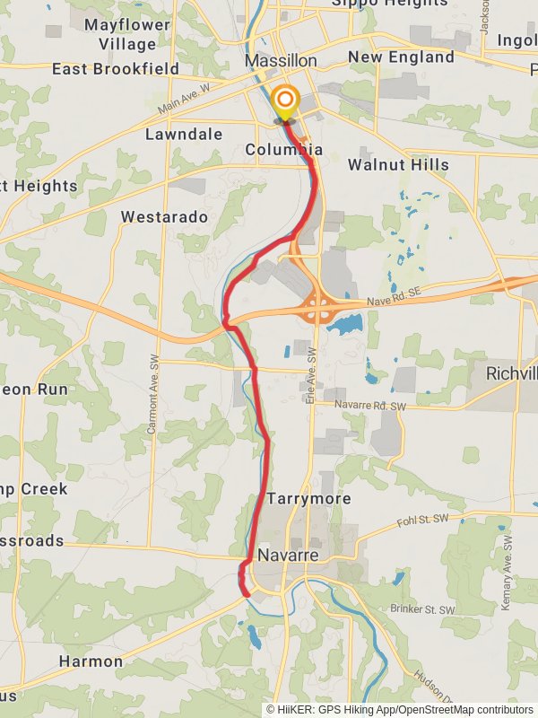 Ohio and Erie Canal Towpath Trail - Massillon