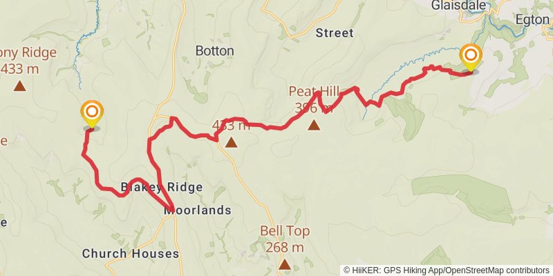 Eskdale Way stage 5 Map