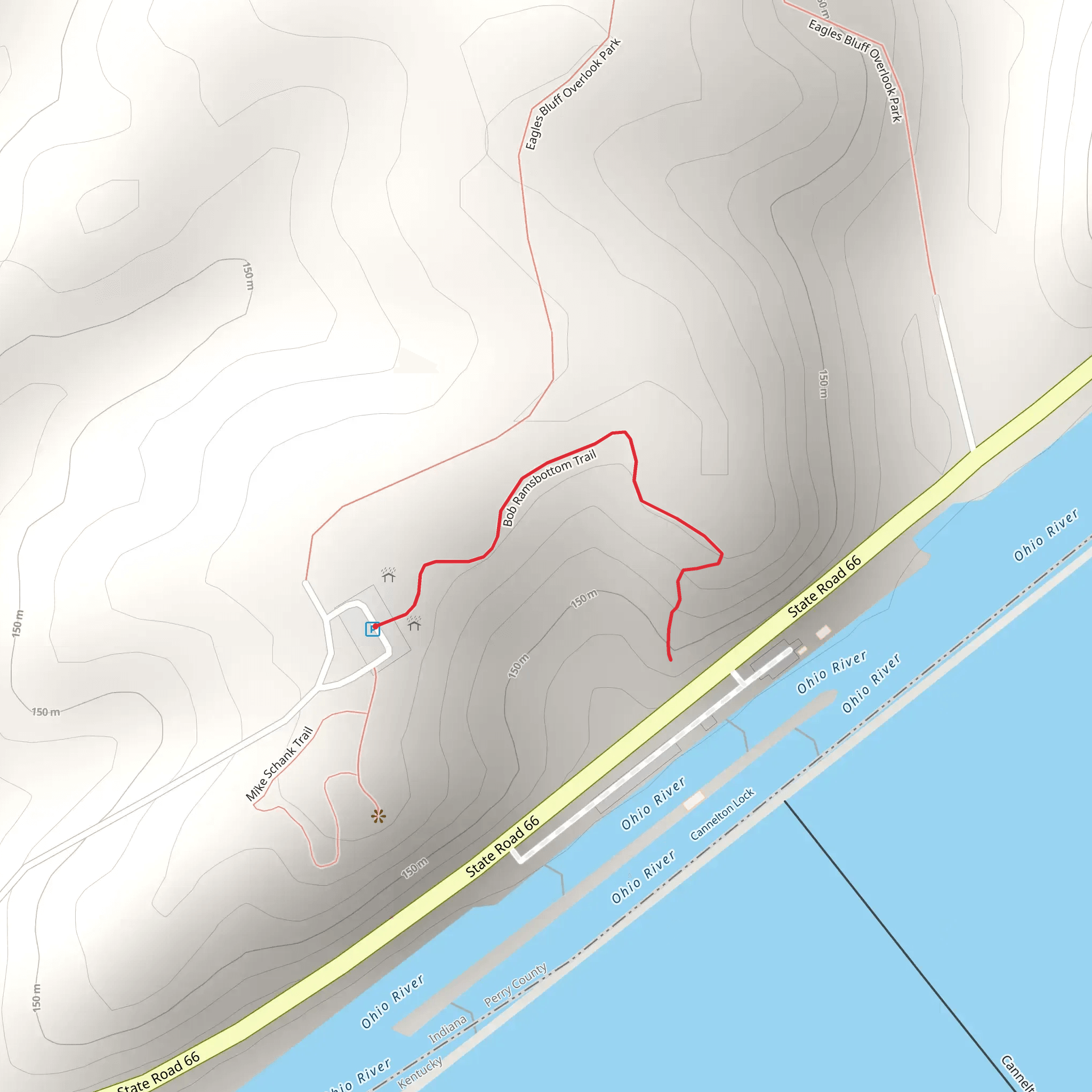 Bob Ramsbottom Trail mobile static map