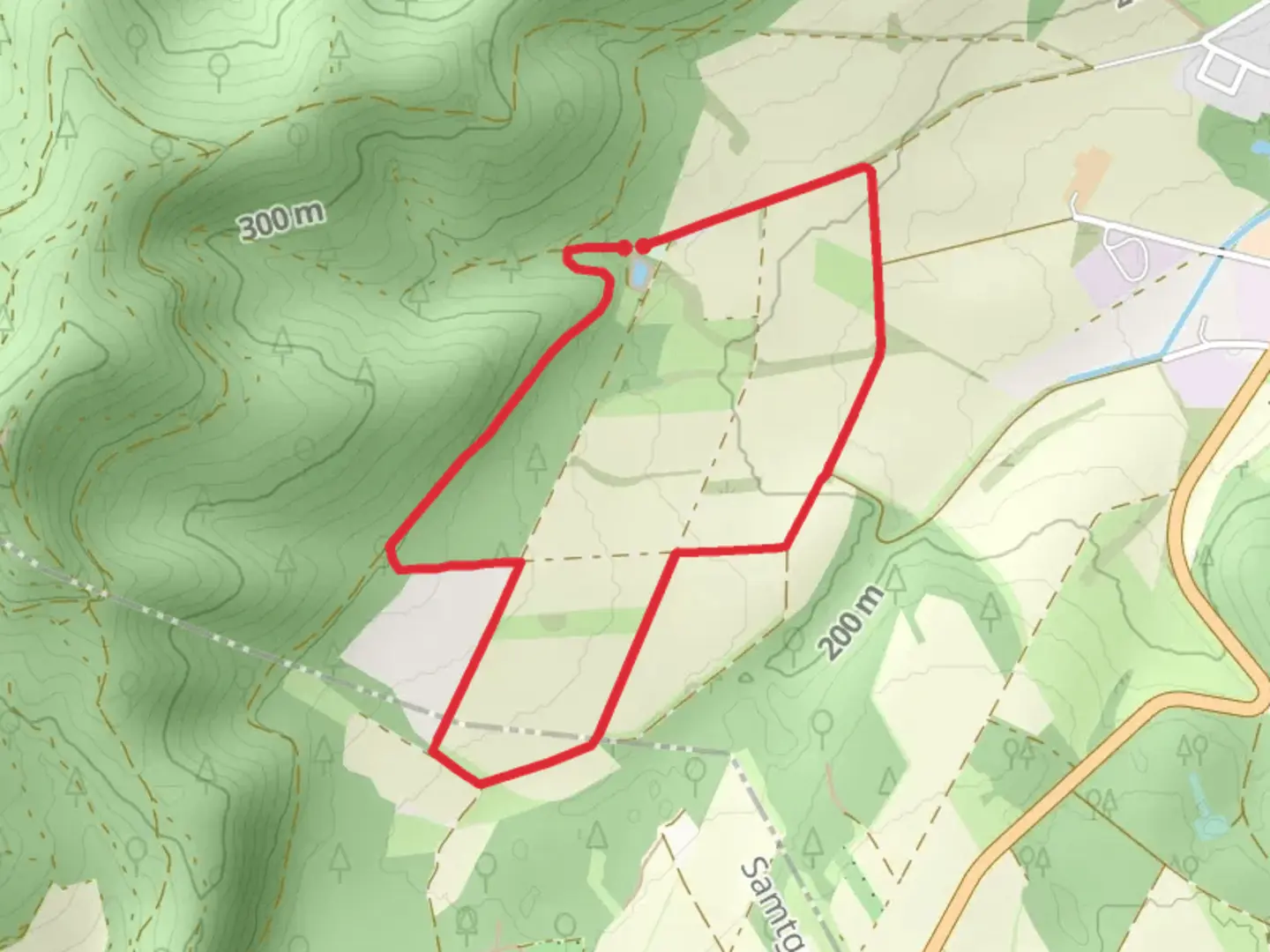 An image depicting the trail Braunschweiger Jacobsweg Loop and its surrounding area.
