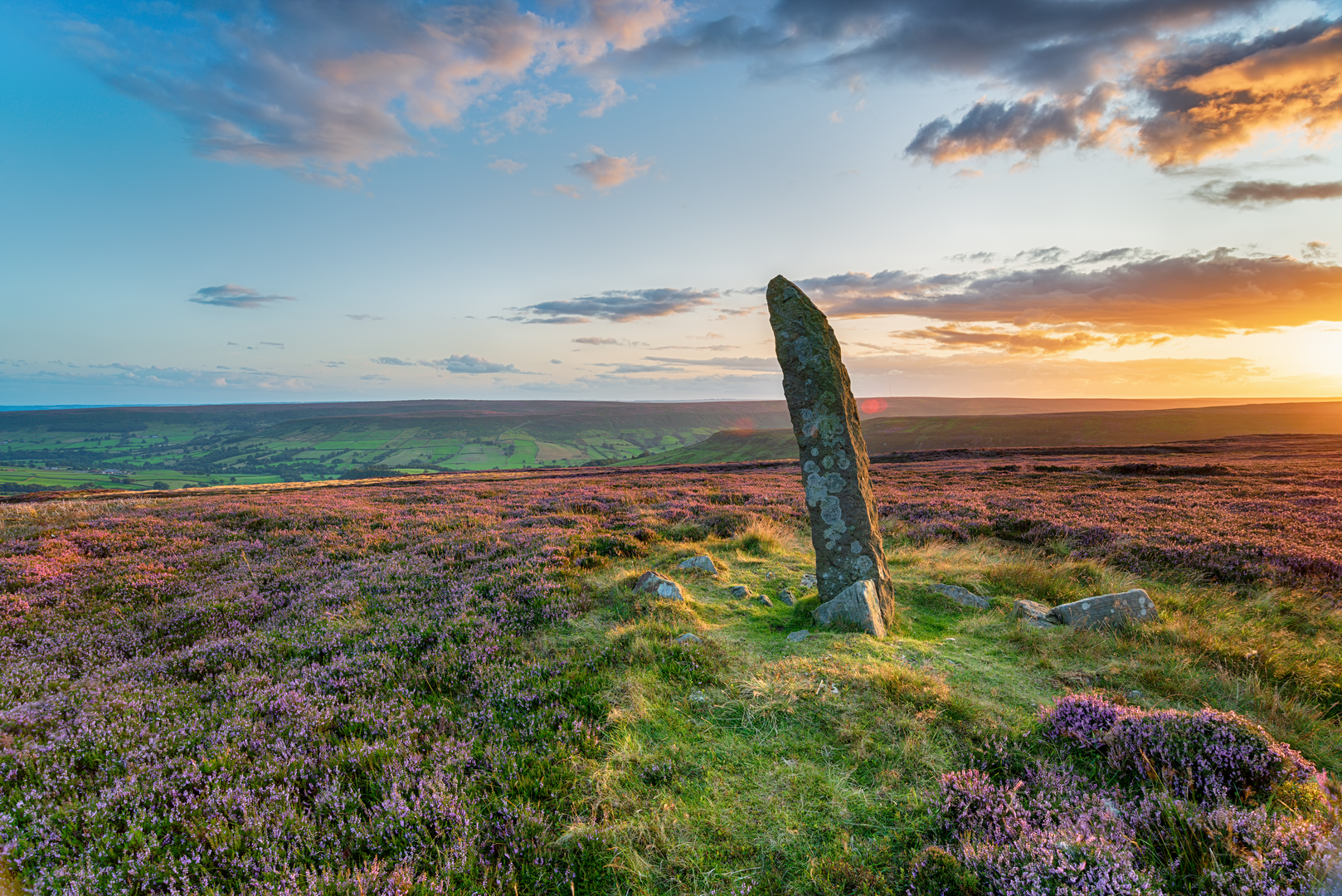 An image depicting the trail Eskdale Way and its surrounding area.