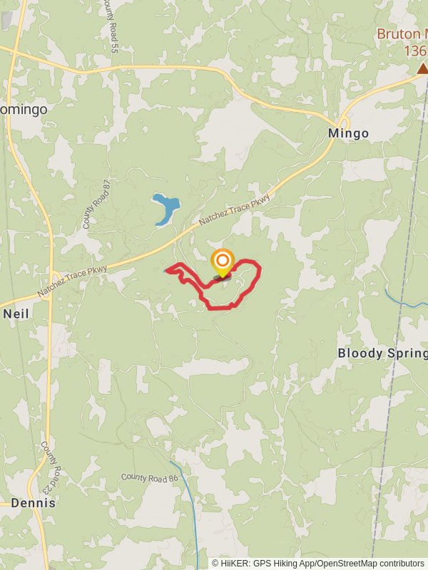 CCC Camp and Bear Creek Loop Trail