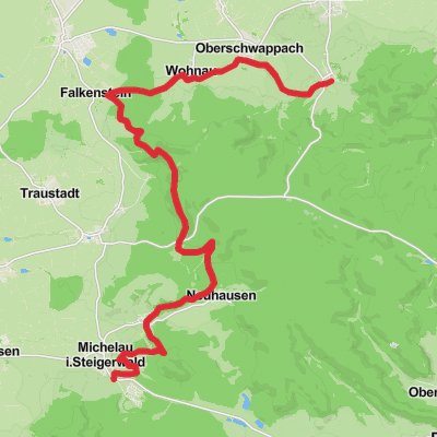 Sudrach to Eschenau Walk mobile static map