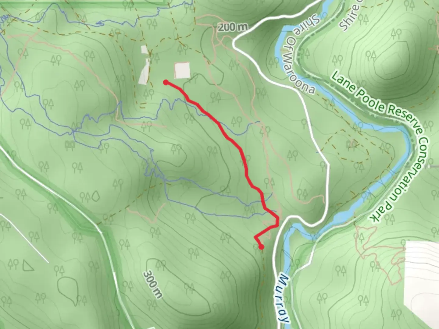 An image depicting the trail Chuditch Walk Trail and its surrounding area.