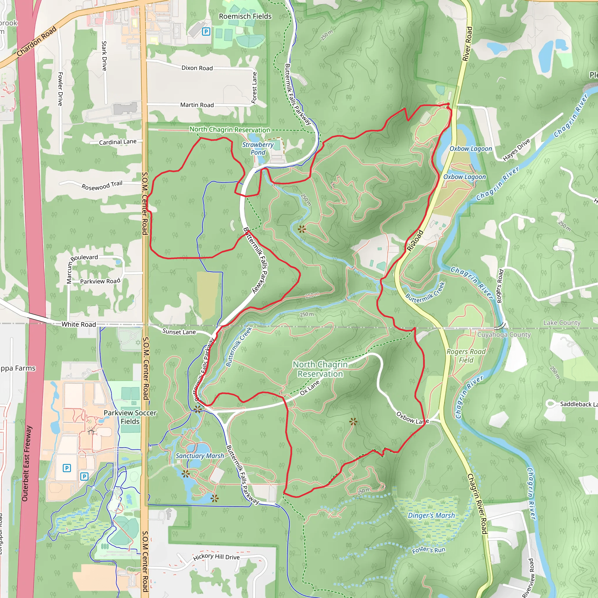 Bridle Loop Trail mobile static map