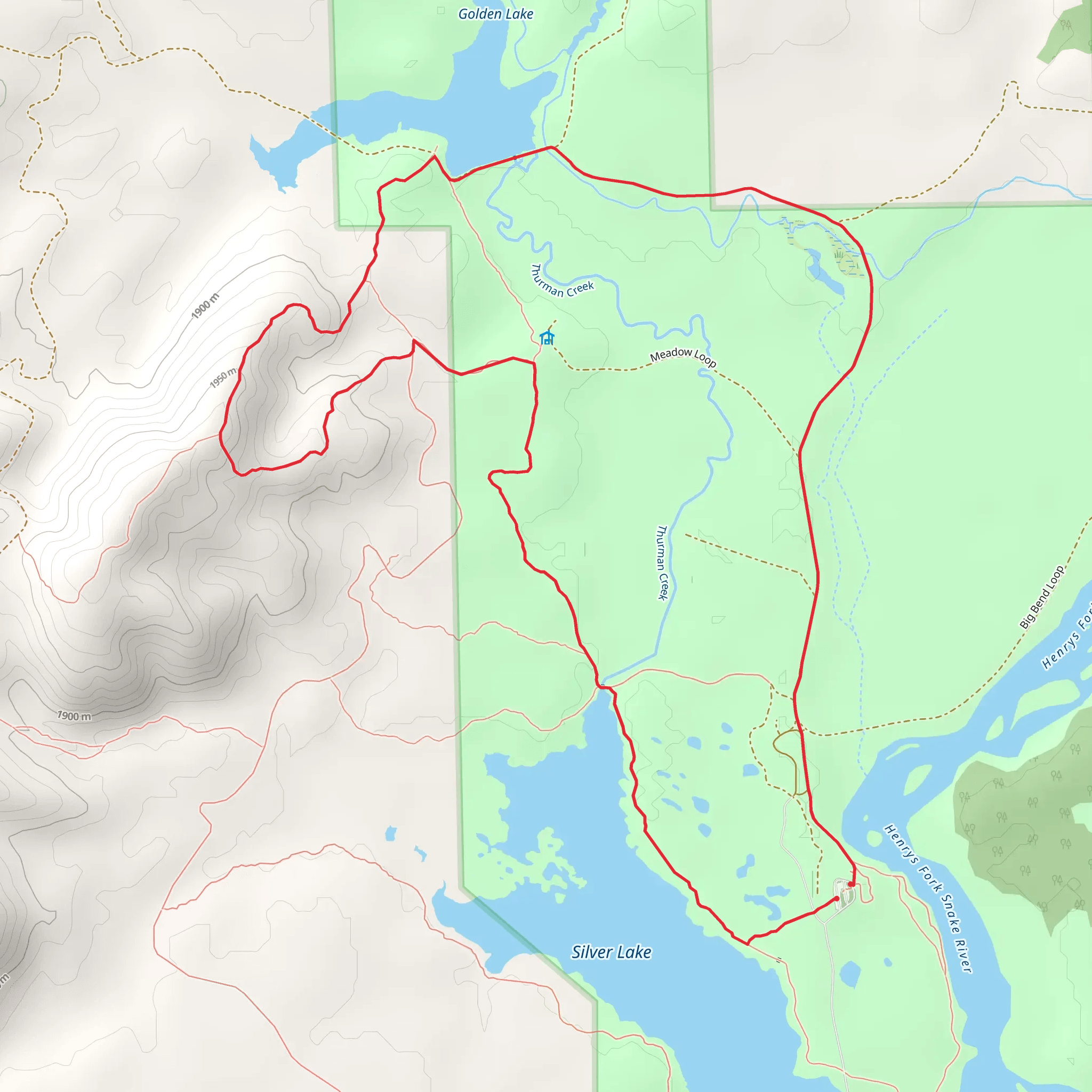 River Trail and Ranch Loop mobile static map