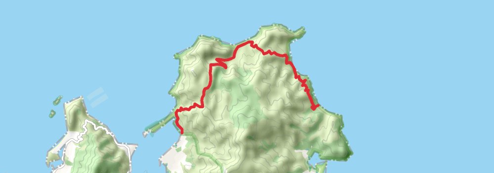 Abel Tasman Coastal Track stage 4 Map