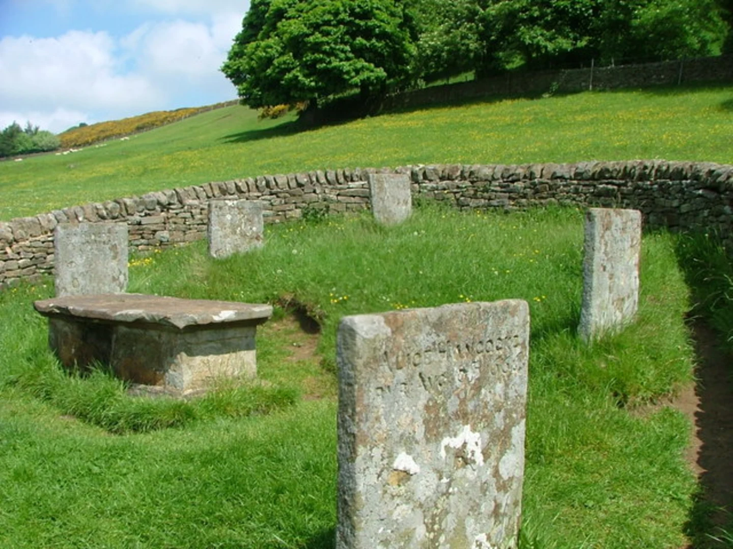 An image depicting the trail Riley Graves Loop from Eyam and its surrounding area.
