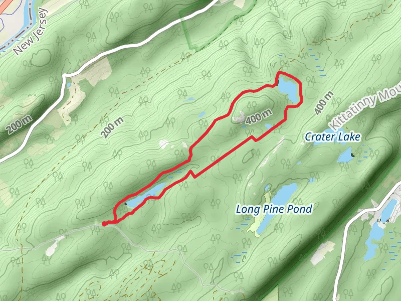 Hemlock Lake and Blue Mountain Lake Loop Trail