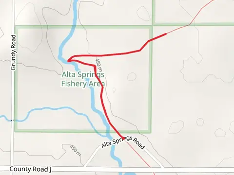 Ice Age Trail - Alta Springs Road