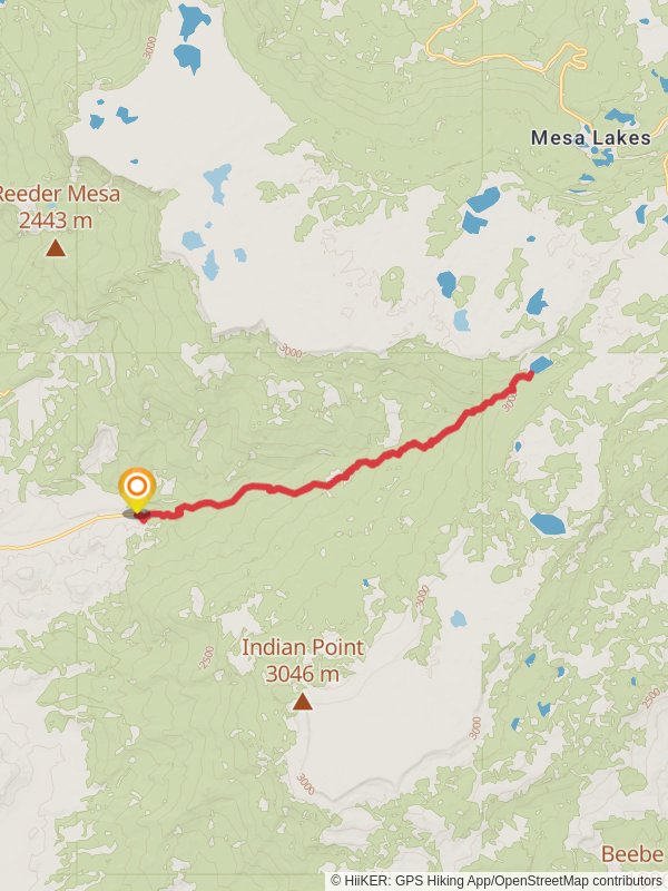 Carson Lake via Kannah Creek Trail