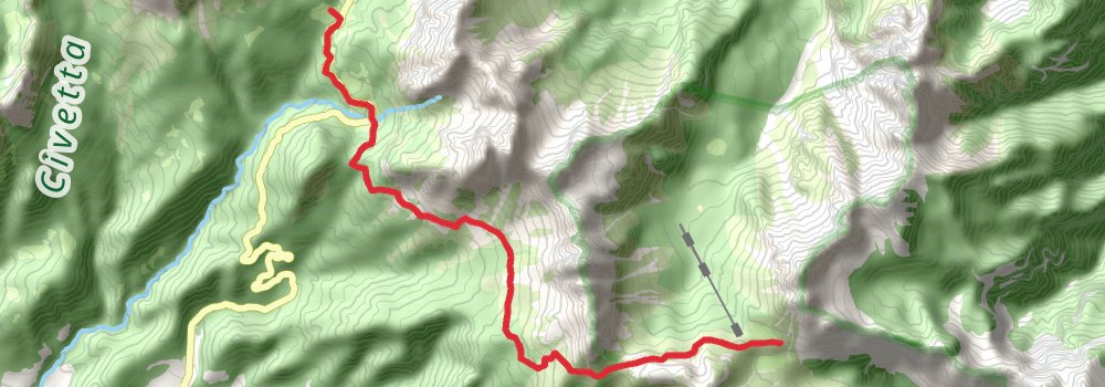 Dolomiten - Höhenweg stage 8 Map