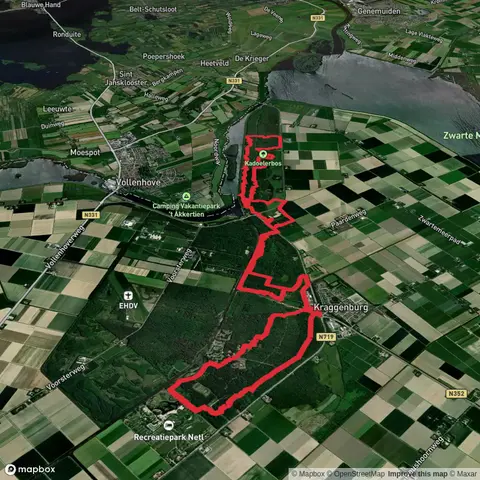 Voorsterbos and Kadoelerbos Loop