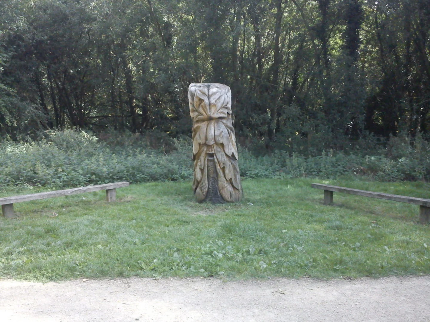 An image depicting the trail Priory Country Park and Lake Loop and its surrounding area.