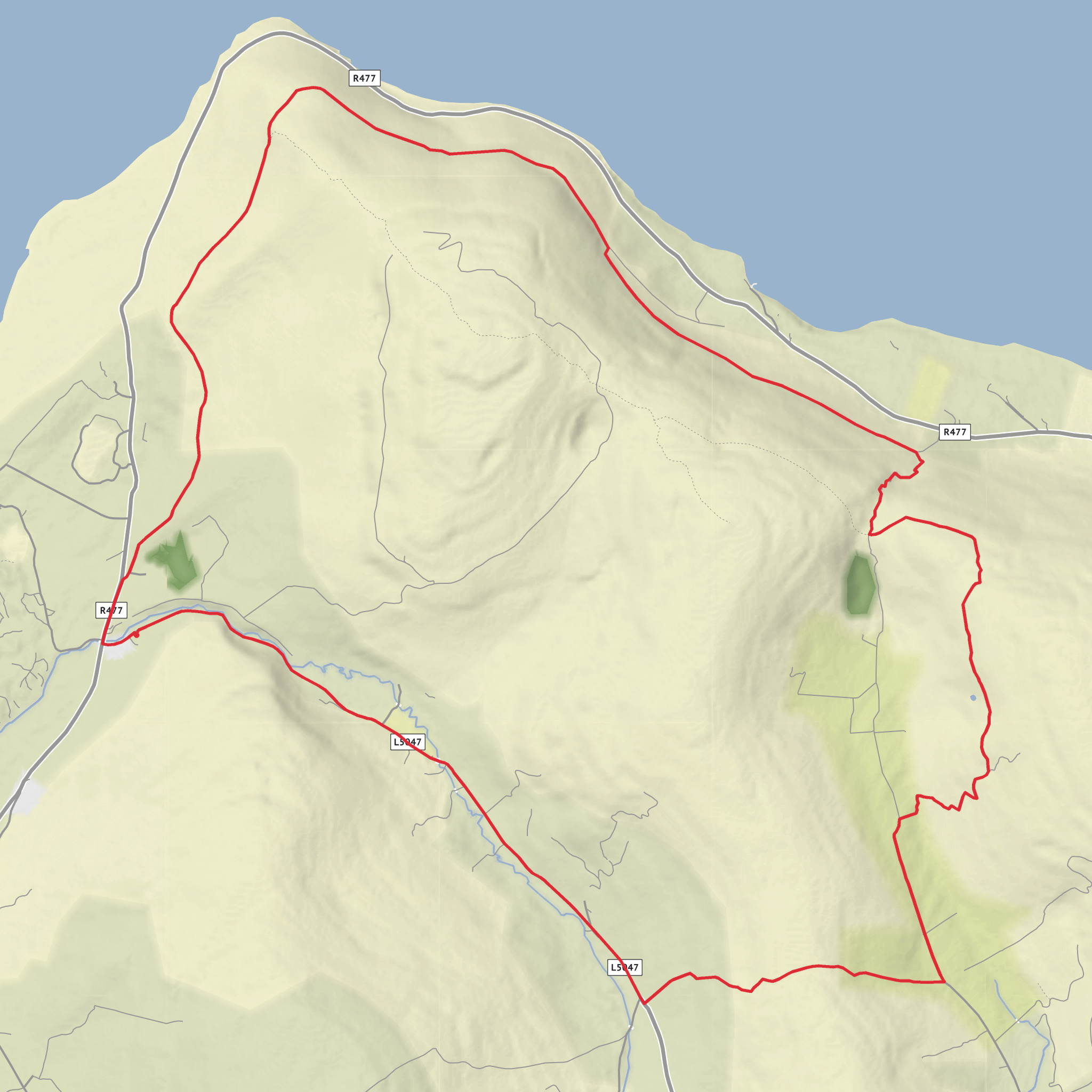 County Clare - Scout Hike mobile static map