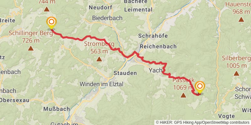 Zweitälersteig alt 3 Map
