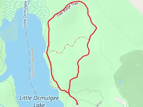 Little Ocmulgee State Park and Lodge Loop
