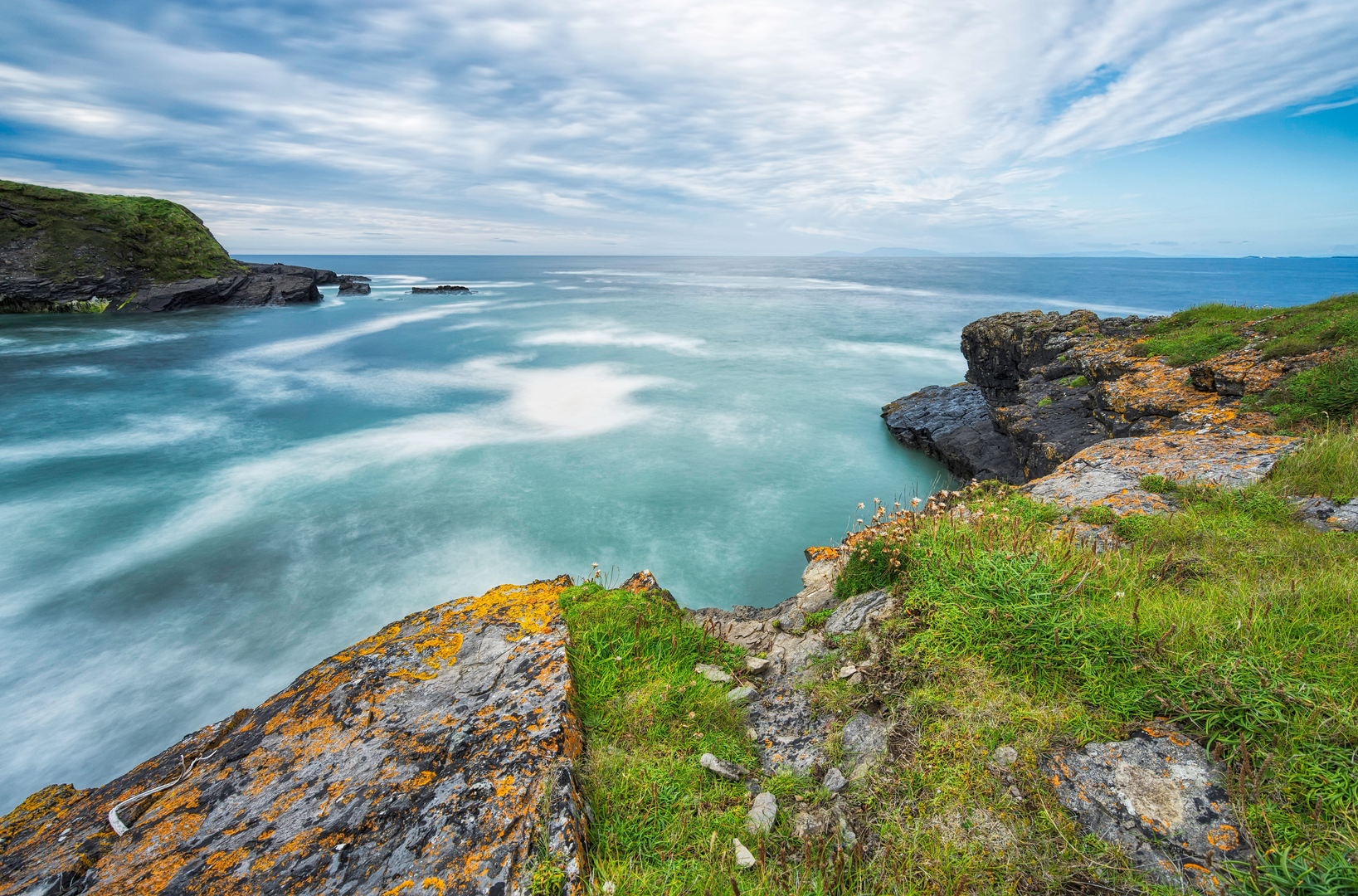 An image depicting the trail Aughris Head Walk and its surrounding area.