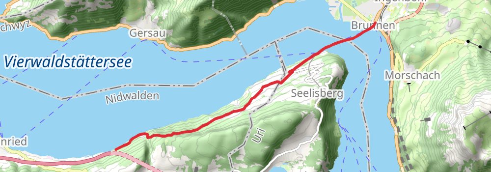 Camino Blumberg-Geneva via Frauenfeld stage 10 Map