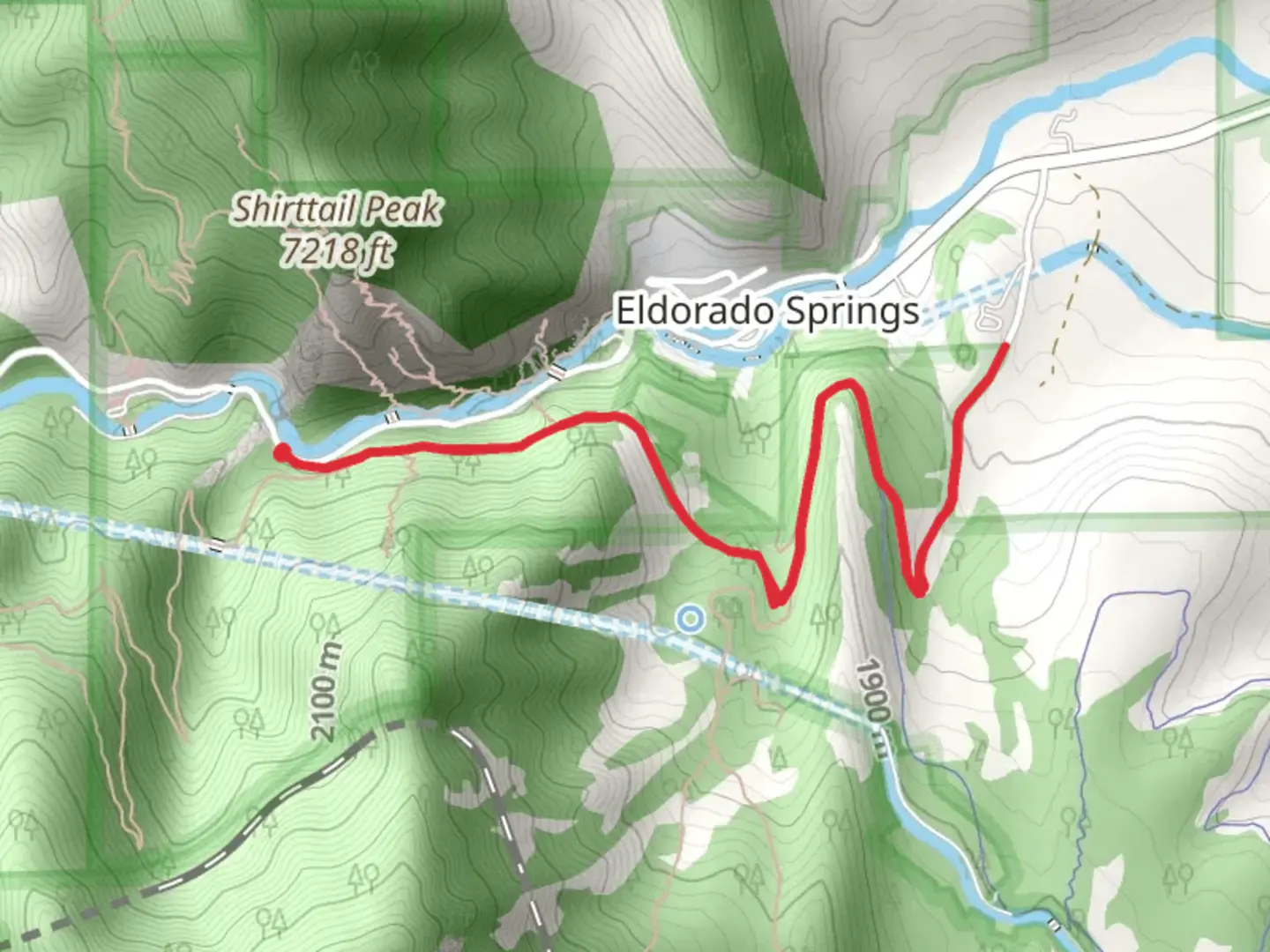 An image depicting the trail Fowler West Trail and its surrounding area.