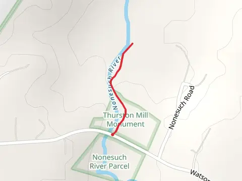 Walk along Nonesuch River