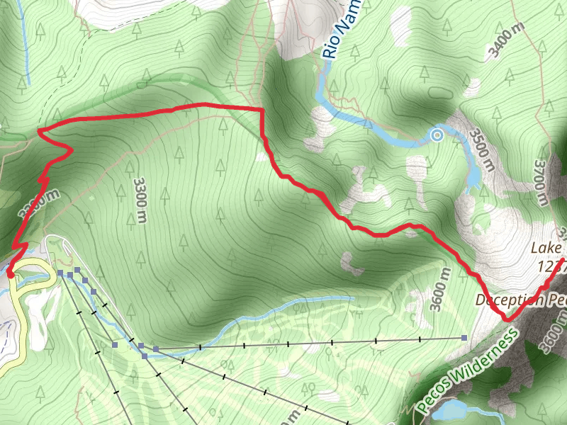 Lake Peak, Deception Peak via Ravens Ridge and Winsor Trail