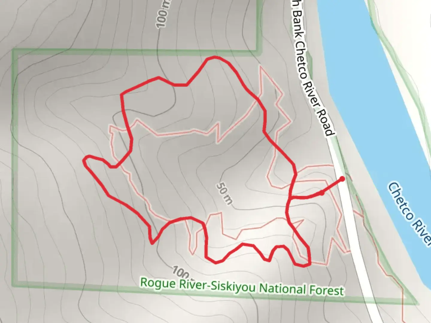 An image depicting the trail Redwood Nature Trail and its surrounding area.