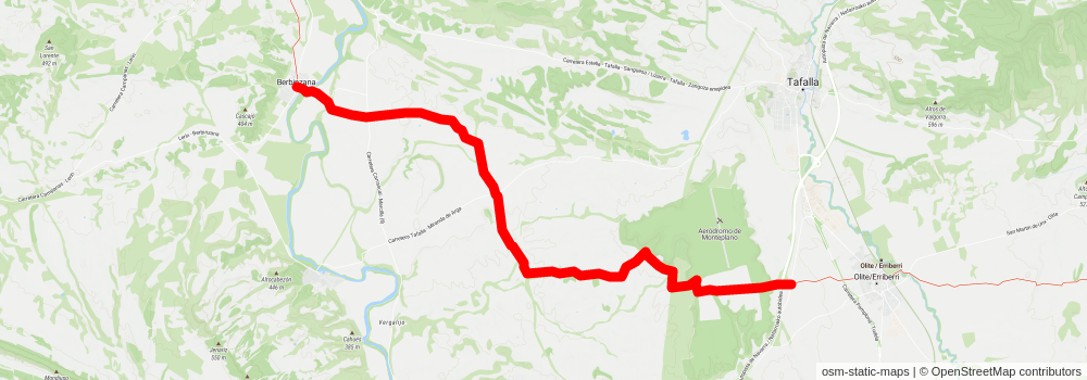 GR 1 Sender Historic stage 46 Map