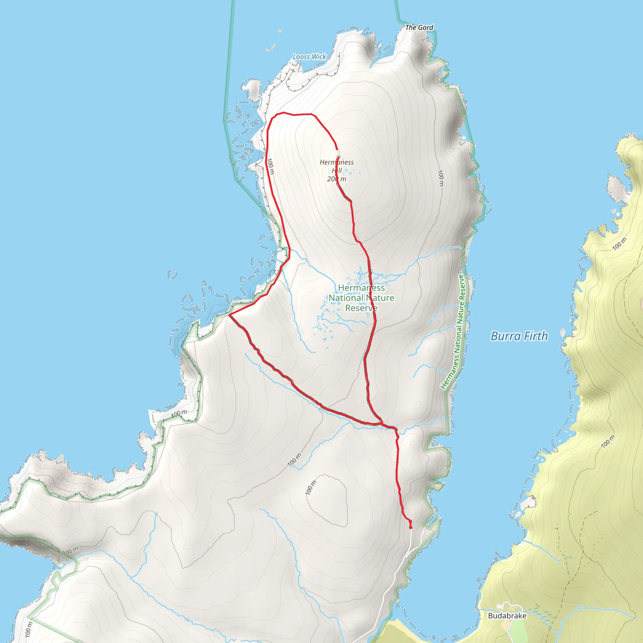 Hermaness Loop - Shetland mobile static map