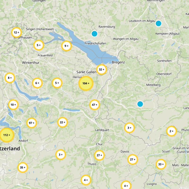 Wahlkreis Werdenberg Static Map