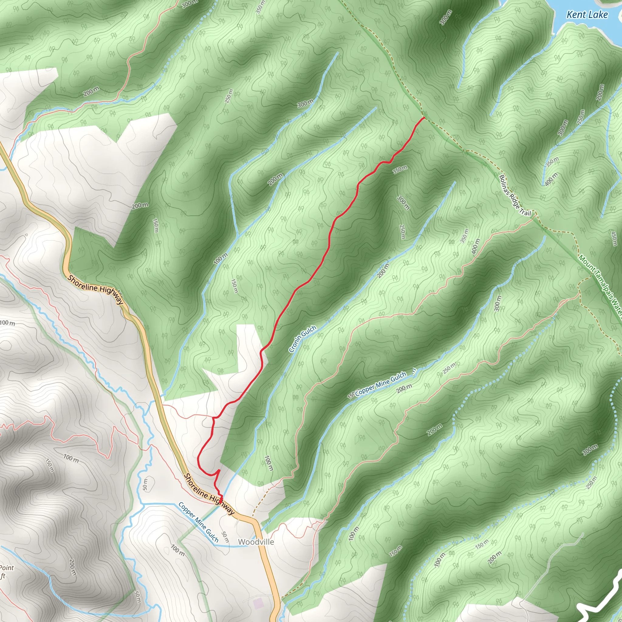 McCurdy Trail mobile static map