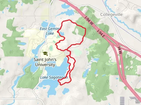 Cichy Pond and Chapel Loop Trail