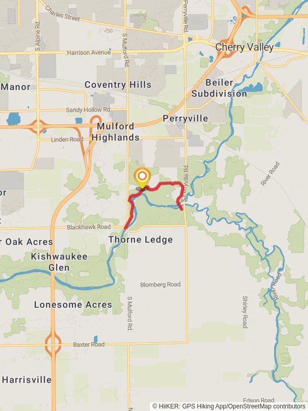 Kishwaukee River Walkalong - South Mulford Road