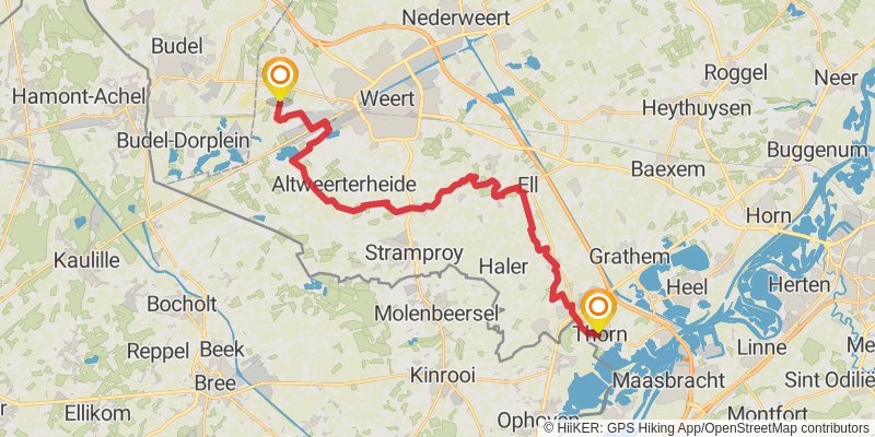 Pelgrimspad 2 stage 7 Map