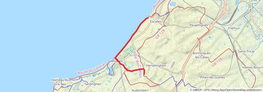 Via Francigena stage 5 Map