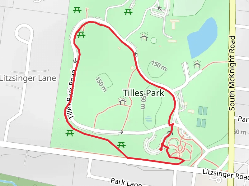 Tiles Park - Foot Path Loop