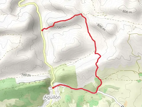 Aguilón - Peña Foradada PR Z 41