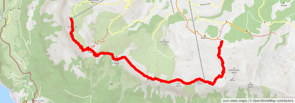 Gratweg Stoos stage 2 Map