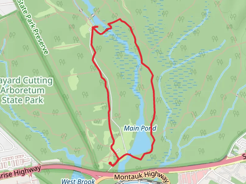 Main Pond and Long Island Greenbelt Trail Loop