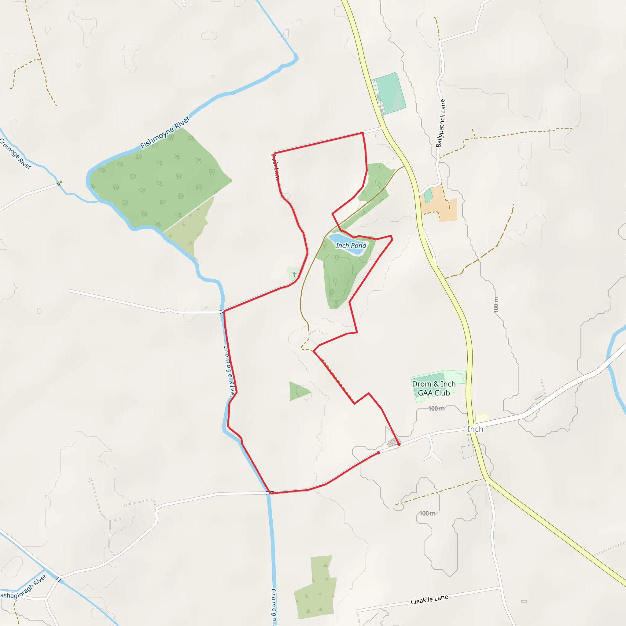 Cosan Felim Inch Loop Walk mobile static map