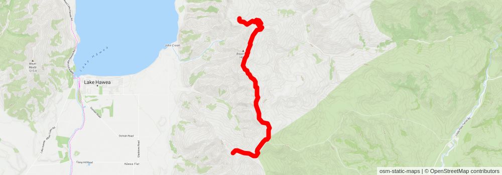 Long Gully Carpark to Timaru Creek Road stage 2 Map