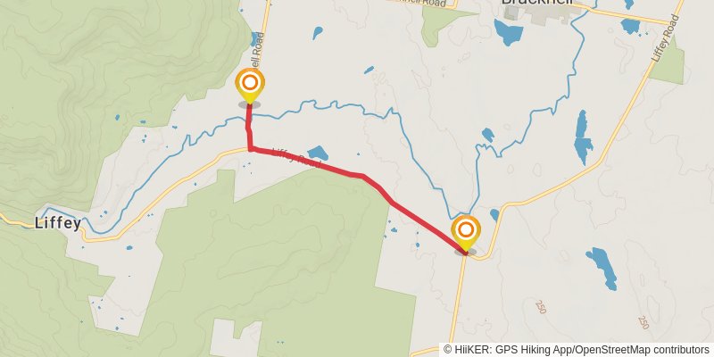 Tasmanian Trail alt 3 Map