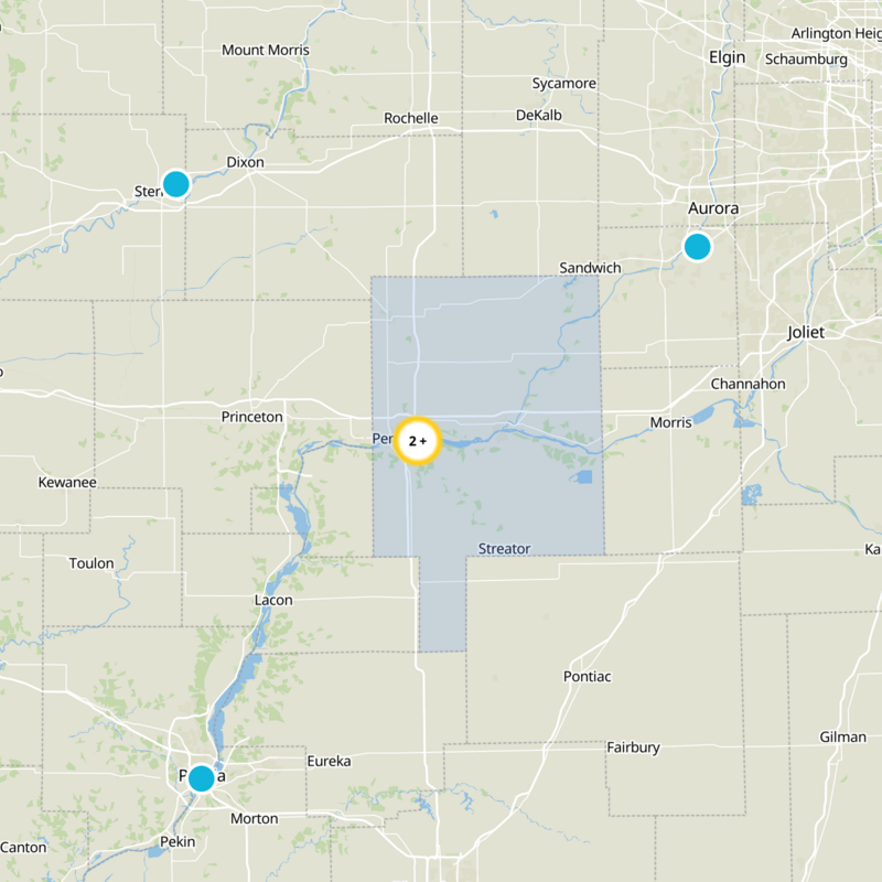 LaSalle County Static Map