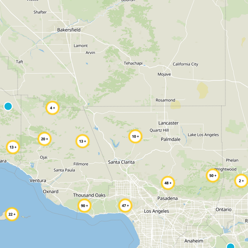 Lake Hughes Static Map